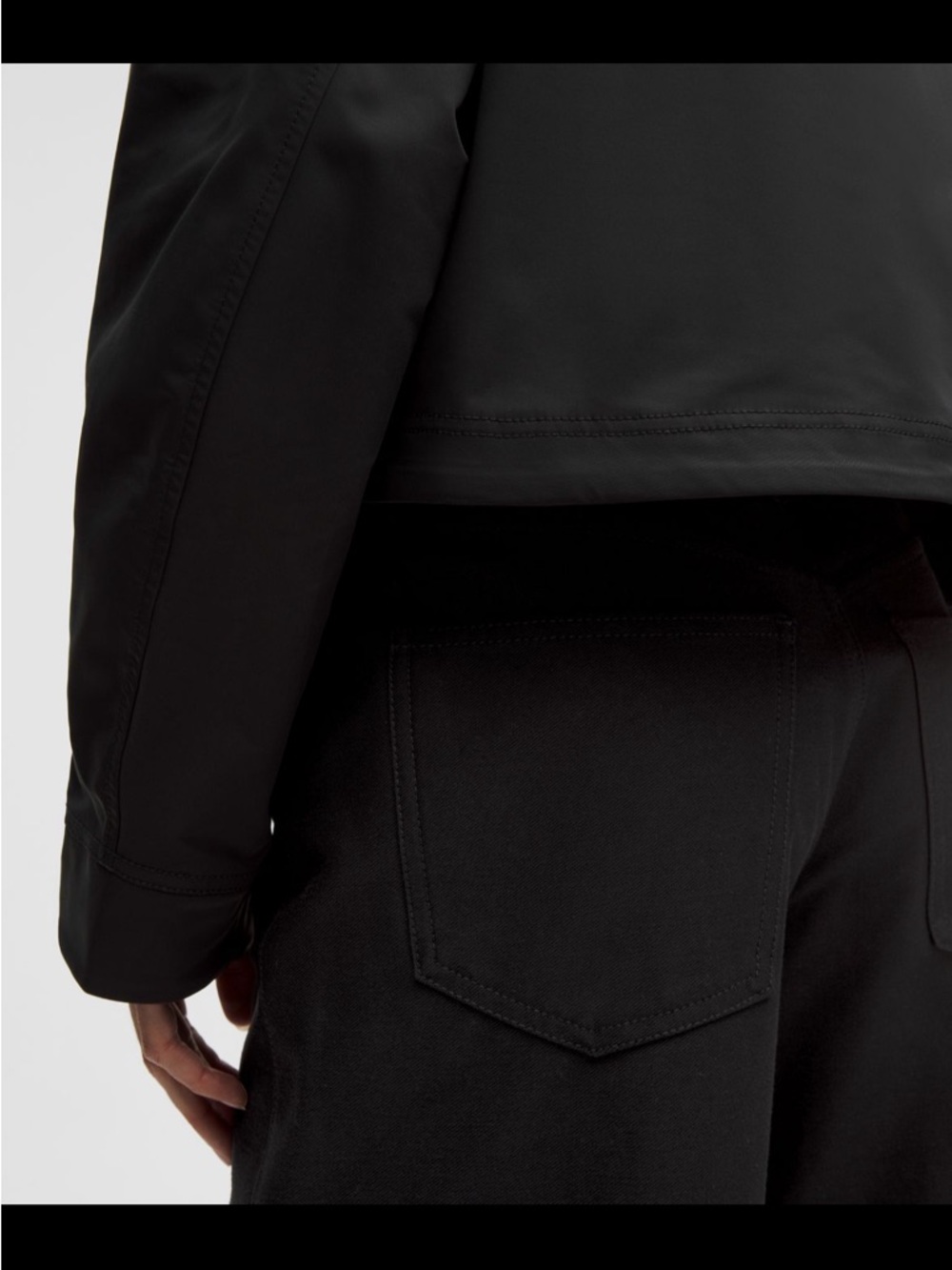 lululemon athletica twill collared jacket - Picture 6 of 6